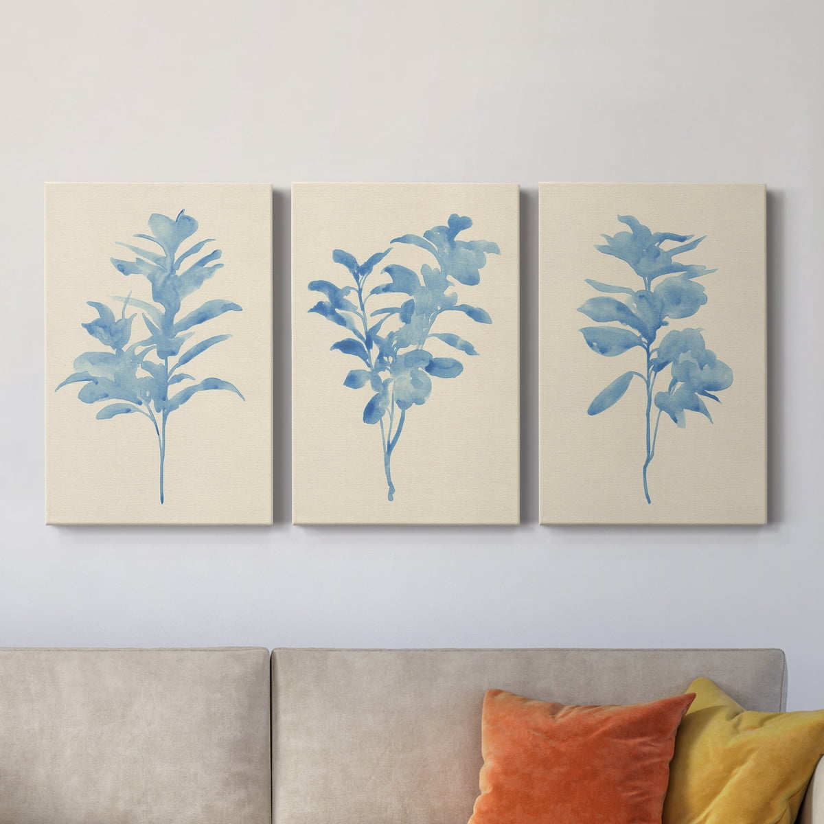 Verditer Fig I Premium Gallery Wrapped Canvas - Ready to Hang - 24 x 36 Each