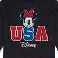 thumbnail image 3 of Disney - Americana - Minnie USA - Toddler And Youth Long Sleeve Graphic T-Shirt, 3 of 5