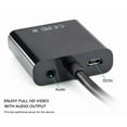 thumbnail image 2 of HDMI to VGA Converter Adapter with 3.5mm Audio Jack Supports HD 1080P@60Hz Male to Female for TV Stick, Raspberry Pi, Laptop, Chromebook, Roku, Xbox and More (Black), 2 of 7