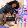 thumbnail image 5 of Karaoke Microphone for Kids, Gifts for 3 4 5 6 7 8 Year Old Girls, Boys Girls Toys Kids Microphones with Light, Bluetooth Microphone Birthday Gifts for 3-12 Years Old Girls, 5 of 7