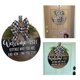 thumbnail image 5 of Placa Para Colgar En La Puerta Con Un Cordón, Letrero Divertido De Bienvenida, Adorno De Madera Para Exteriores, Decoración Marrón Para El Hogar, Regalo De Inauguración De La Casa, Porche matsuzay HA020990-00, 5 of 6