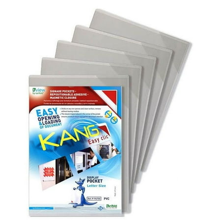UPC: 0672644815052 | Tarifold Kang Magnetic Closure Repositionable Pocket  5 Pieces