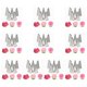 thumbnail image 1 of Matsuzay Pack of 5 Stainless Steel Piping Decorative Portable Cupcake Tip Nozzle Reusable Cooking Cookies Household Rose Biscuit 10Conjunto, 1 of 6