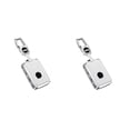 thumbnail image 2 of Speravity Estuche de cuero para llave de 3 botones para automóvil Protector de cubierta para llaves de vehículo Automóvil Type4 NO4, 2 of 6