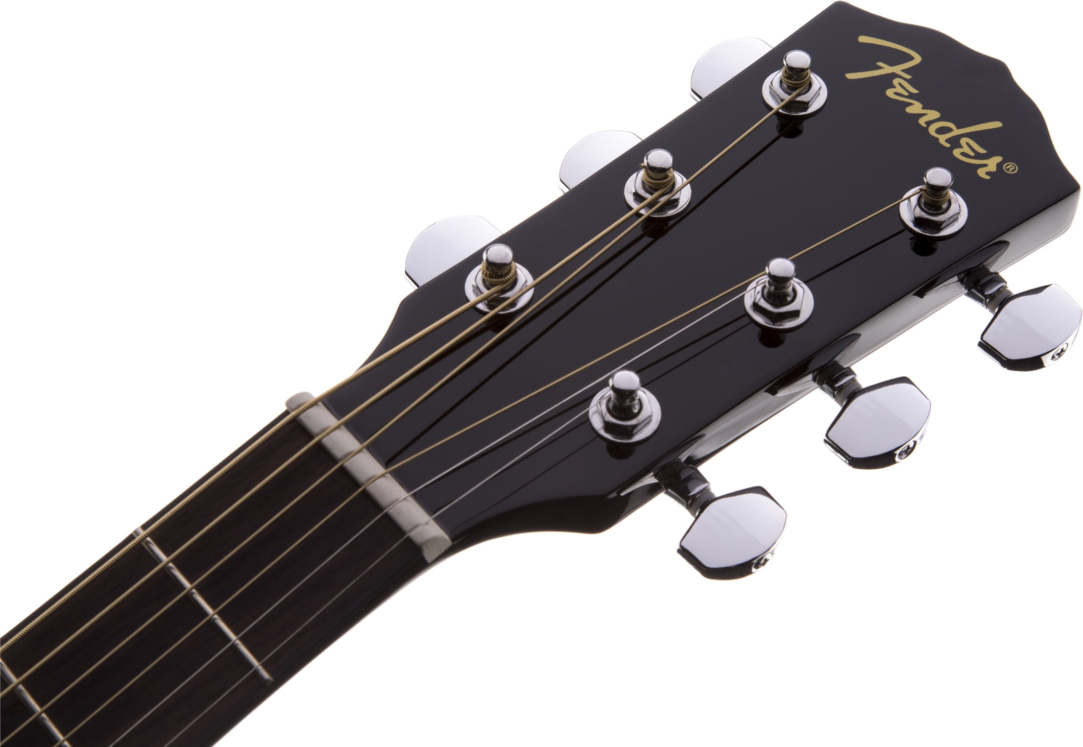 Fender CD-60 Dreadnought Acoustic Guitar - Black w/ Hard Case
