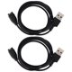 thumbnail image 2 of Cargador, Cable De Carga USB Portátil 2 Piezas Protección De Seguridad De Velocidad Rápida Antideslizante Para Reloj Inteligente Fenix ??6X ANGGREK Accesorios Electrónicos, 2 of 7