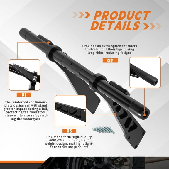 For Harley Softail 00-07 09-17 Fat Boy FLSTF FLSTFB Heritage FLSTC Slim FLS FXSTC FLSTN FXSTC Engine Guard Crash Bar