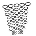 thumbnail image 4 of Kit de reparación de 50 anillos guía para caña de pescar, puntas de repuesto de cerámica resistentes al desgaste, color negro, para agua salada., 4 of 9