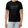 thumbnail image 5 of Re-Tired Definition T-Shirt | Funny Quote Tee for Exhausted People, Sarcastic Graphic Shirt, 5 of 6