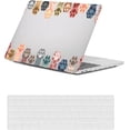 thumbnail image 1 of Laptop Cover for MacBook Pro 13 inch 2012-2008 A1278 with CD-ROM, Durable Plastic Laptop Protective Case & Keyboard Cover Skin for MacBook Pro 13 inch,Cute Cat's Paw, 1 of 7