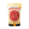 Colby Ridge Fluffy White Half Salt Gourmet Craft Popped Gluten Free Popcorn Snack Sized Small Batch (1/2 Gal. 8 Cups)