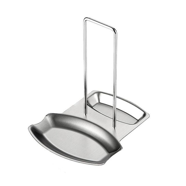 Tapa de olla de acero inoxidable, soporte para cuchara, soporte para cuchara, organizador de almacenamiento de sopa, soporte para Cocina