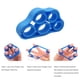 thumbnail image 2 of Empuñaduras Empuñaduras Anillo de tensión de silicona para entrenador de fuerza de dedos, 2 uds. (azul claro, 6,6 libras), 2 of 9