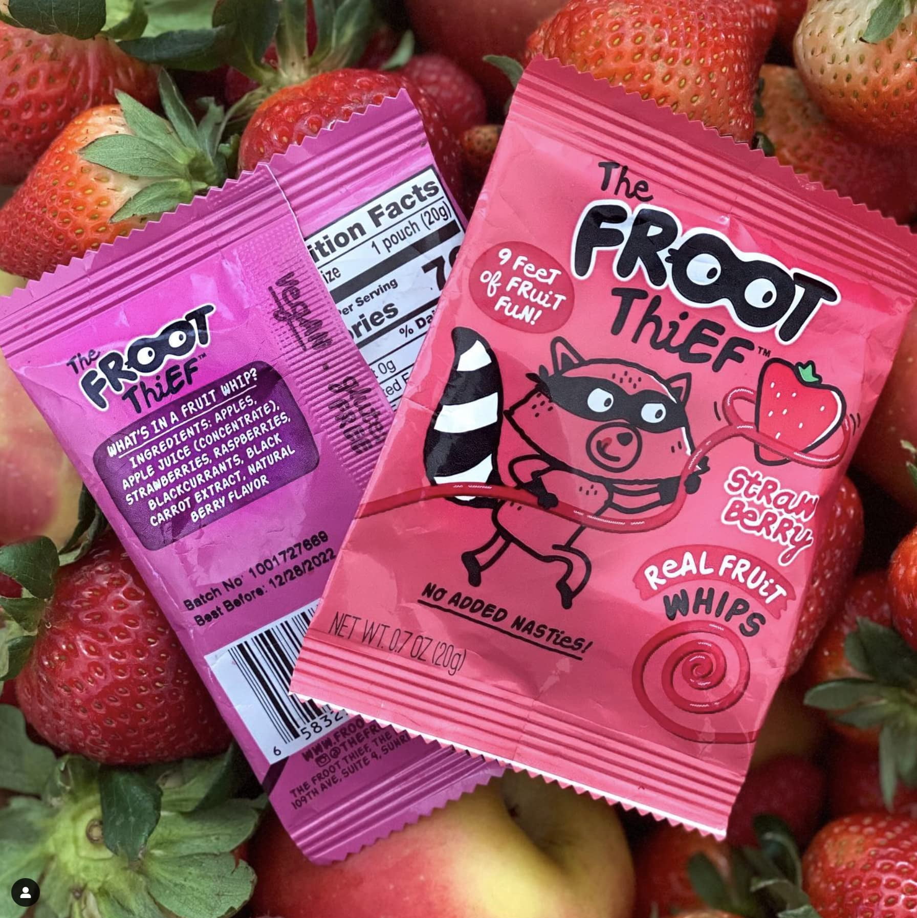 The Froot Thief Real Fruit Whips, 20 Count (14 Ounce)