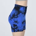 thumbnail image 2 of xfsWaSs Women's Biker Shorts Tie Dye High Waist Lifting Workout Gym Shorts for Women Soft Yoga Shorts Athletic Bottoms Activewear, 2 of 4