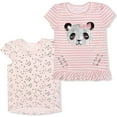 thumbnail image 1 of Young Hearts Girls 2 Pack Tee, 8-21, 1 of 5