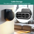 thumbnail image 4 of Estante de pared HomeMount para Google Nest Hub Max, color negro, 4 of 8
