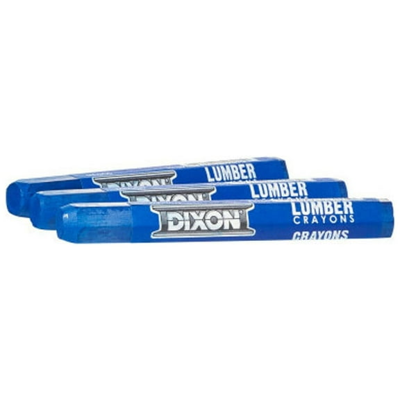 Dixon Ticonderoga 52100 Blue Lumber Crayon