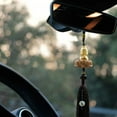 thumbnail image 6 of Colcolo Buddha Statue Car Rearview Mirror Charm Pendant for Car Home Decor Wall Style E, 6 of 8