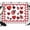 Red, White, Black, variant on 8x6ft Photo Backdrop, Red Ladybugs Soft Polyester Backdrop Curtains Photography Backdrops, Modern Love Heart Checkered Plaid Brushed Background for Photoshoots Studio Video Portrait Parties