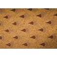 thumbnail image 1 of Ahgly Company Machine Washable Indoor Rectangle Transitional Mahogany Brown Area Rugs, 5' x 8', 1 of 7