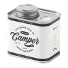 Latas de café en grano de 150g, recipiente hermético para café, preservación de la frescura (blanco)