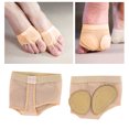 thumbnail image 4 of Protective Foot Pad,  Elasticity Dance Naturally Breathable Material Forefoot Cushion Socks Reduce Pressure Points  For Protection Decoration S / 34 - 35 Yards,M / 36 -37 Yards,L, 4 of 8