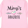 thumbnail image 4 of Inktastic Mimi's Favorite Heart Grandchild Boys or Girls Long Sleeve Toddler T-Shirt, 4 of 5