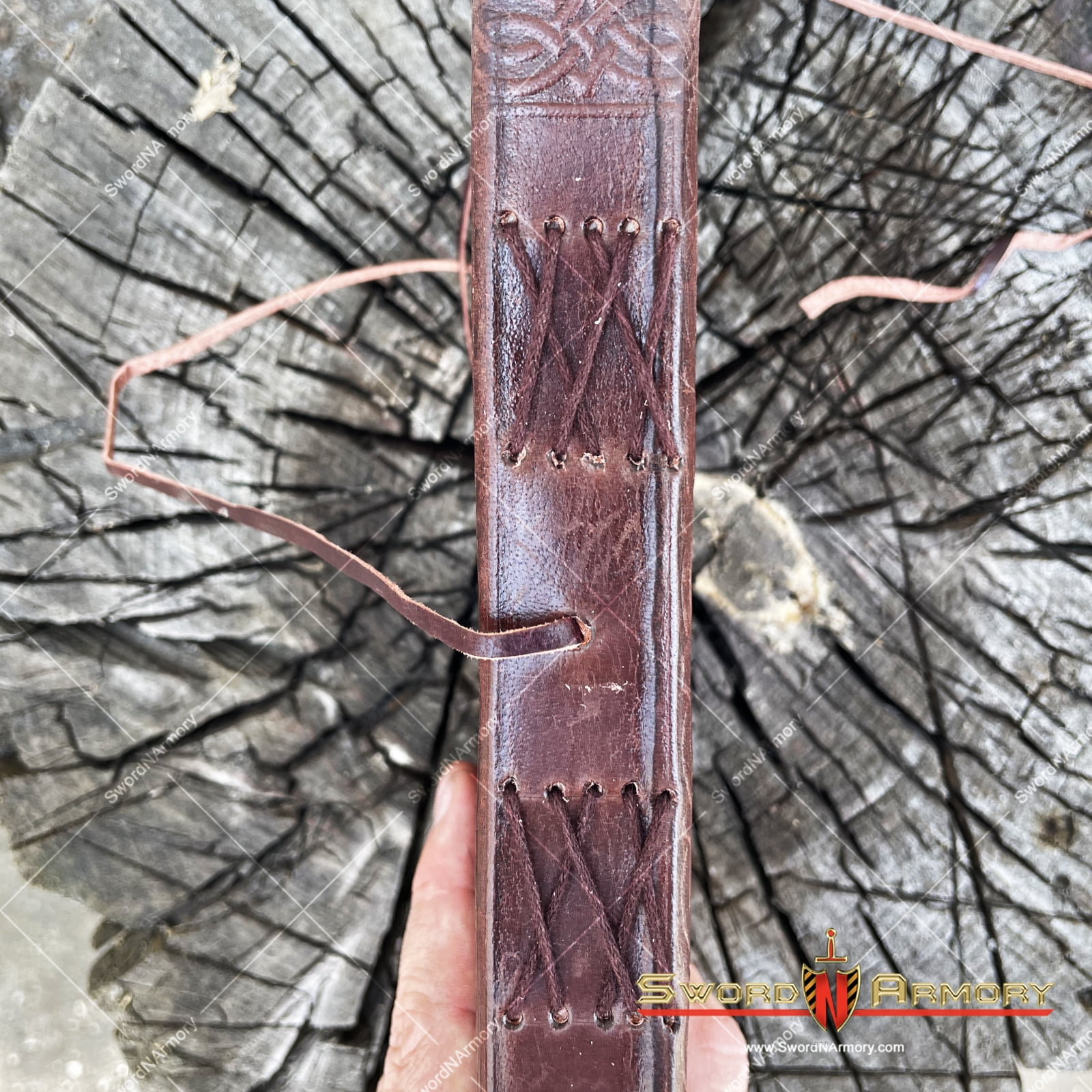 Handmade Medieval Diary Renaissance Leather Journal Notebook with Celtic Eagle