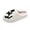 White, variant on White Fuzzy Cat Butterfly Slippers for Women, Plush Mule House Shoes, Cozy Indoor Slip-on Scuffs with Non-slip Sole