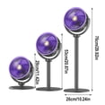 thumbnail image 3 of Byndra Adjustable Height Air Circulation Fan, Rechargeable Desk Floor Standing Turbine Fan with 3 Modes, Quiet Cooling Fan for Indoor Rooms, Closet Shelf and Daily Organization, 3 of 8