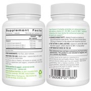 Igennus High Potency Vitamin K Complex, K1 & K2 (MK-4 & MK-7), 1-a-Day, All Trans Bioactive Form for Superior Bone & Cardiovascular Support, Clean Label, Vegan, 90 Capsules