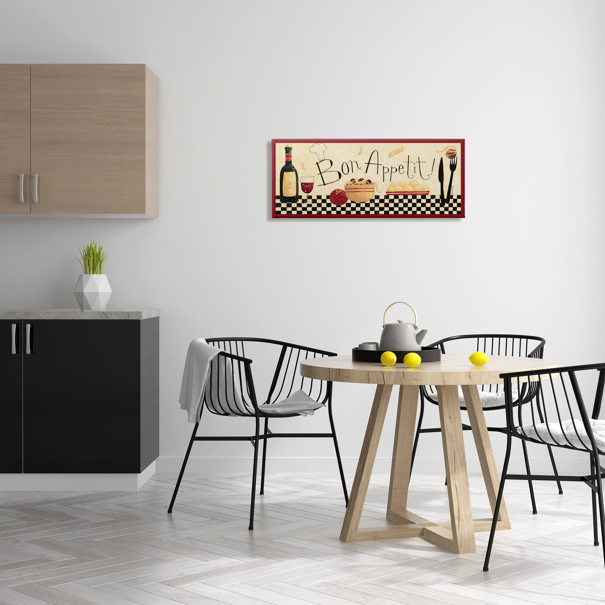 Stupell IndustriesBon Appetit Kitchen Canvas Wall Art by Dan Dipaolo