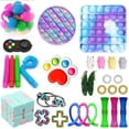 thumbnail image 1 of ITFABS Decompression Toy Set with Tie-dye Bubble, Infinite Cube Accessory, 1 of 1