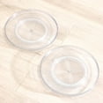 thumbnail image 3 of iDesign, Linus Collection Clear Turntable, Set of 2, 3 of 7