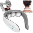 thumbnail image 1 of Masajeador de columna cervical alivia las molestias del cuello Protector de cuello eléctrico masajeador de tejido profundo regalo para familiares y amigos, 1 of 8