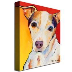 Trademark Art "Polly" Canvas Wall Art by Pat Saunders-White