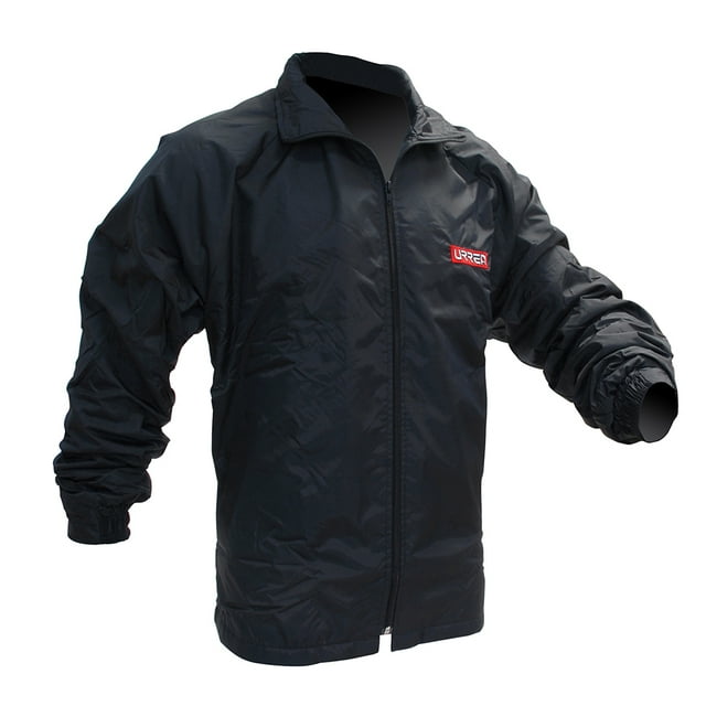Chamarra con Forro Polar Urrea Talla XL Color Negro