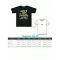 thumbnail image 3 of MAWOTEA Ain't No Family Like the One I Got Letter Graphic T-shirts for Outdoor Sports and Daily Wearing, Young Girls T-Shirts, Size from 3-13Y, 3 of 5