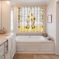thumbnail image 3 of Curtains 84 Inches Long 2 Panels, Sunflower Grommets Window Treatment Curtain, Gnomes Farmhouse Summer Botanical Wooden Thermal Curtains Drapes for Living Room/Bathroom, 3 of 9