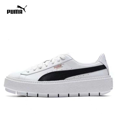 thumbnail image 2 of Zapatillas de tabla bajas retro informales con suela de esponja PUMA Platform Trace Luxe para mujer, 2 of 5