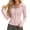Pink, variant on Wenini Women's Sunscreen Clothing Yoga Wear Sun Protection Hooded Zipper Top Coat with Thumb Holes Slim Track Jacket