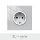 thumbnail image 1 of WiFi Tuya enchufe de pared inteligente estado del relé enchufe de pared ajustable (enchufe de la UE blanco), 1 of 6