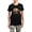 With Gray Camo Pant, variant on - Don't Hurry Sloth Women's Dark Pajamas - Women's Short Sleeve Print T-Shirt and Pants Dark Cotton Pajama Set