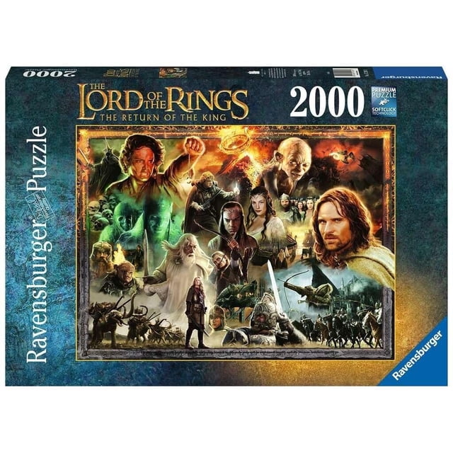 Rompecabezas Ravensburger LOTR El Retorno del Rey 2000 piezas