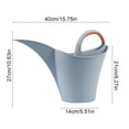 thumbnail image 3 of Watering Can, Gardening Watering Can, Large Capacity Long Spout Plastic Watering Can for Indoor Outdoor Plants and Vegetables, Ergonomic Handle Durable Lightweight Design, 3 of 6