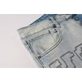 thumbnail image 4 of 2025 Ksubis Jeans brand Jeans  Men's Jeans Casual Comfort Holes Fashionable Straight Skinny Slim Fit Jeans, Ripped Stretch Jeans Denim Pants Menswear 3013 28-40, 4 of 9