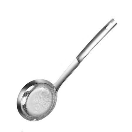 

Stainless Steel Fine Mesh Skimmer Spoon Food Strainer with Long Handle Kitchen Tools for Skimming Grease and Foam New