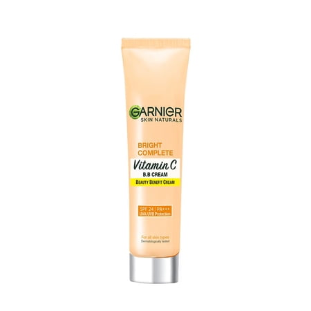 Skin Naturals, B.B. Cream, Moisturising & Brightening, Bright Complete Vitamin C, 30 g