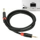 thumbnail image 5 of Cable Adaptador Macho De 6,5 Mm Y 3,5 Mm A Macho De 6,5 Mm Convertidor Profesional Plug And Play De 3,5 Mm A 6,5 ​​mm De 4,9 Pies, 5 of 7